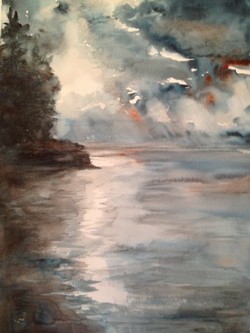 Passing Storm on the North Shore (SOLD)