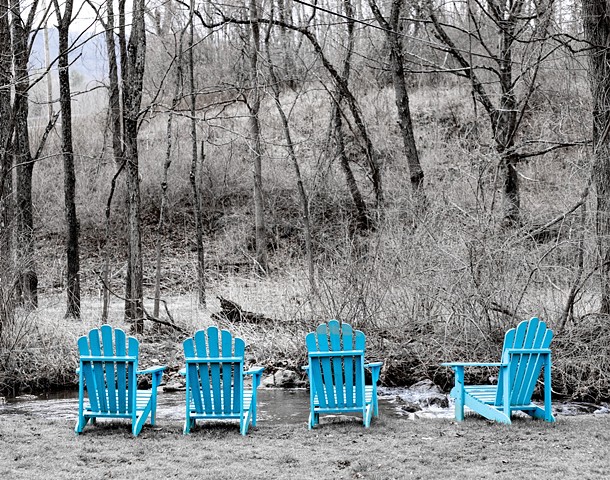 Blue Chairs