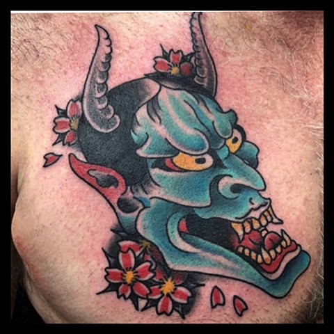 Classic Hannya; the "Blue" one.