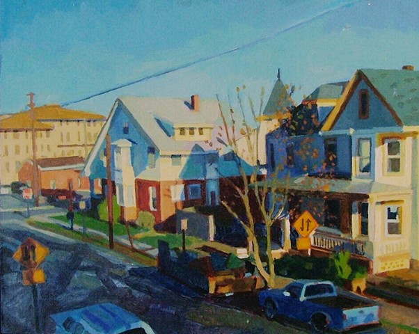 View of Maple Ave.