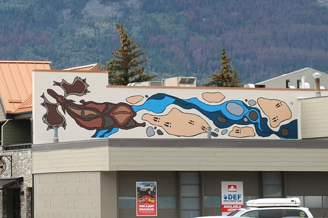 Moose Mural