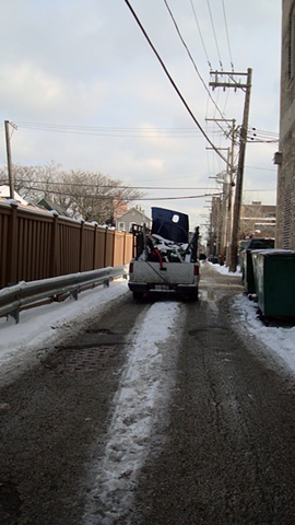 junker in the first alley east of california avenue