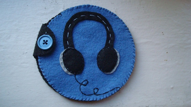 standard headphone (blue & black)*