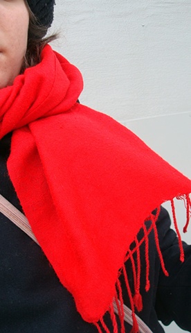 my red scarf