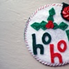 ho ho ho holiday case with holly