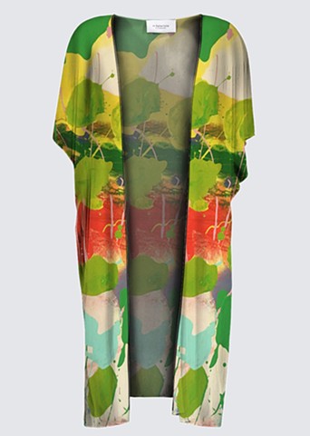 YK Kimono "made of ribbons tied in the air"