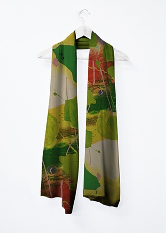 Vivienne Scarf "made of ribbons tied in the air"