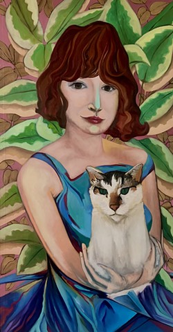 Alison & Jasper (Frida homage)