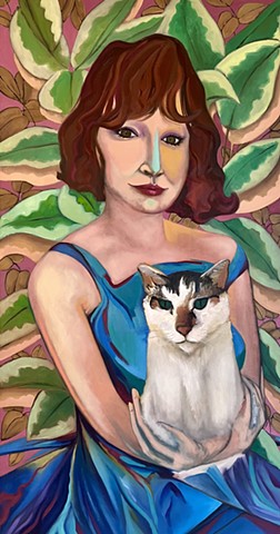 Alison & Jasper (Frida homage)