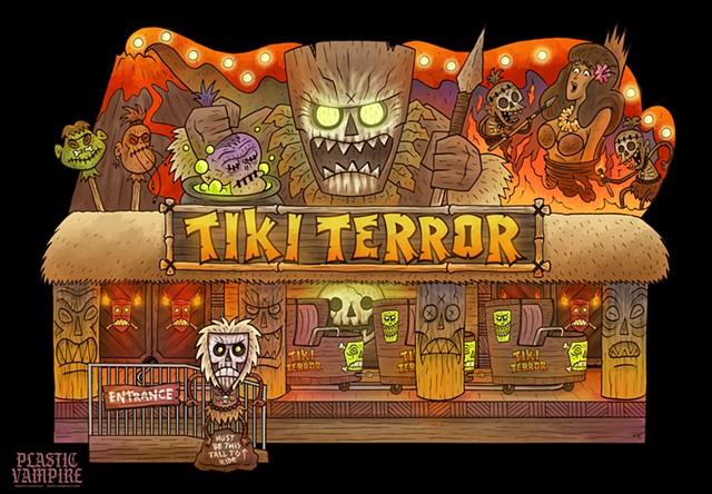 Tiki Terror Dark Ride 