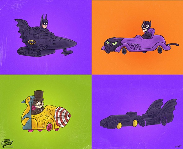 Batman Returns Happy Meal Toys