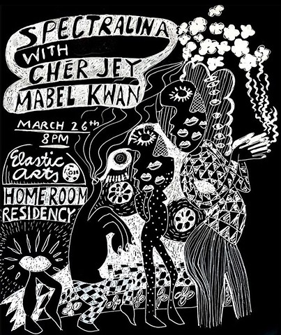 Spectralina's Homeroom Chicago Residency with special guests Chér Jey and Mabel Kwan