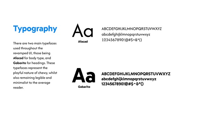 Chewy - Typography