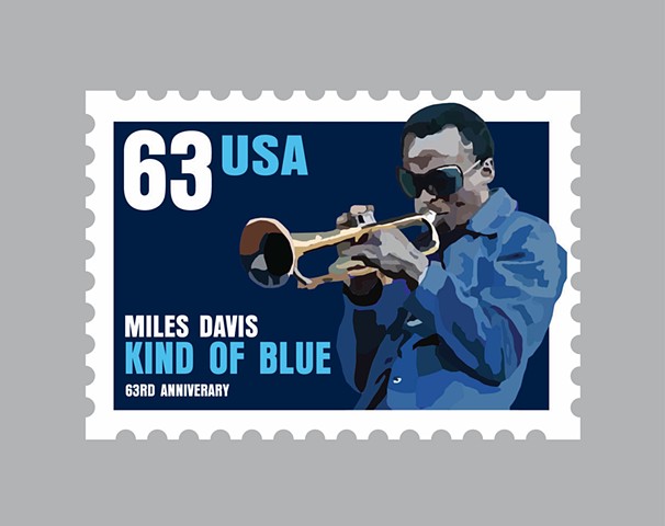 Miles Davis Stamp