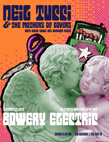 Neil Tucci and the Mothers of Lovers - 12/22/2024 Gig Poster