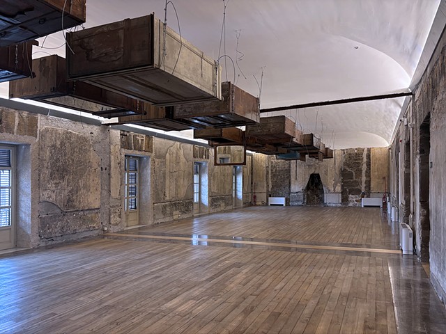 Jannis Kounellis at Palazzo Riso, Palermo