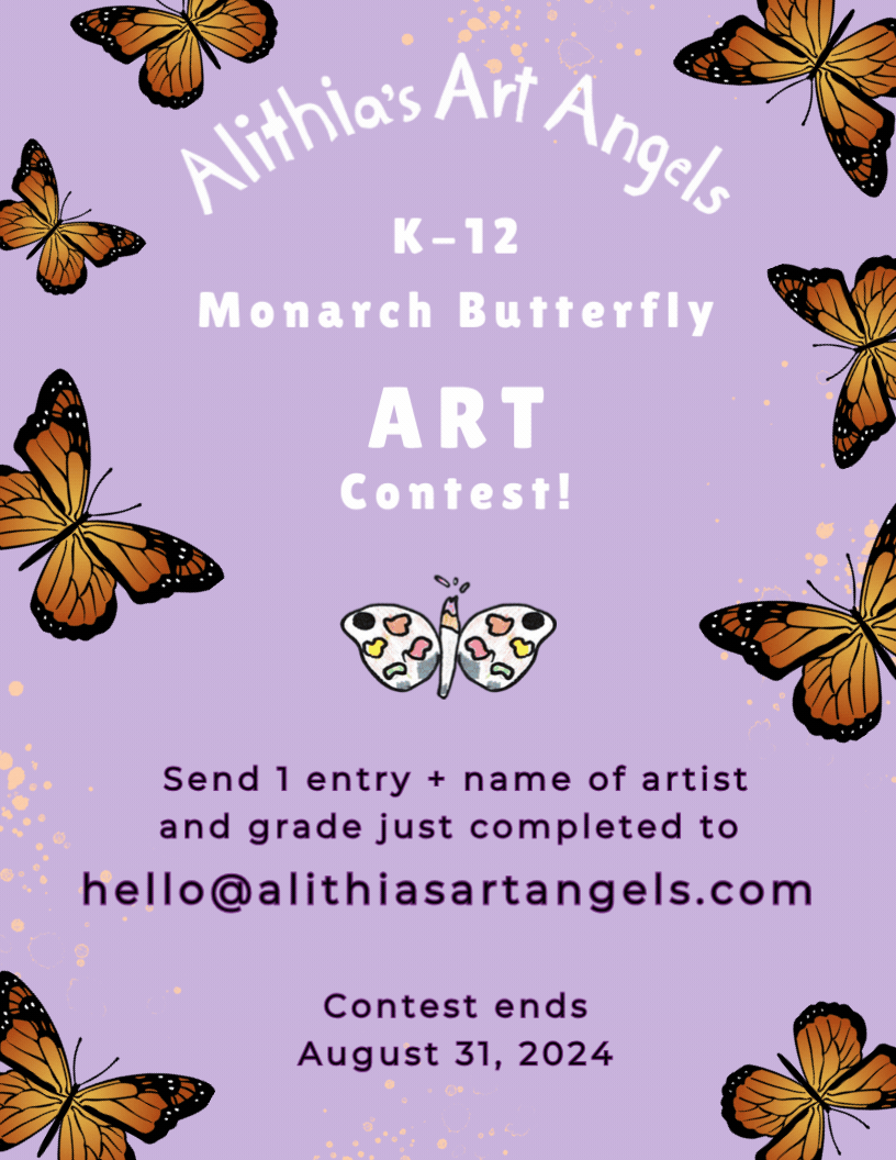 2024 Monarch Butterfly K-12 Art Contest