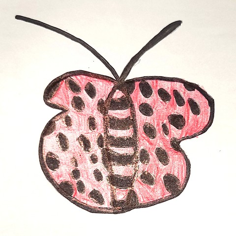 Alithia Ramirez, Alithia's Art Angels, kids art contest, children's art, monarch butterfly