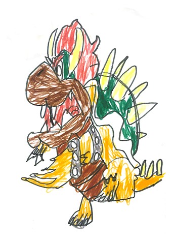 Untitled, by Aaron Aranda, age 5