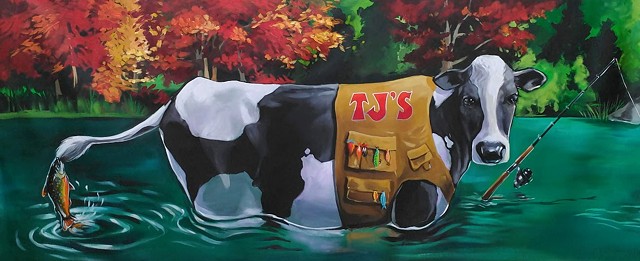 Little Rock Trader Joe's - Fishing Cow
