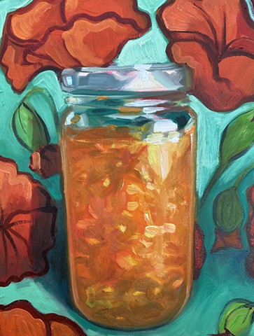 Marmalade and Hibiscus 