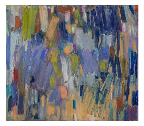 Blue Poles