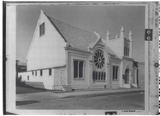 Sanctuary #2 of 4: Built 1893 on Mary St at N Fairoaks, Pasadena, CA (now the site of Parsons complex)