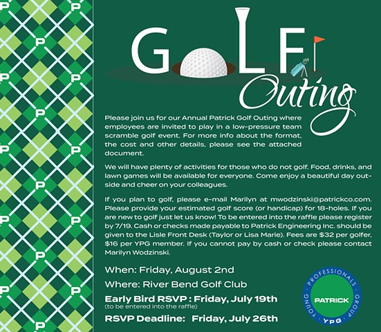 Company Golf Outing Invite