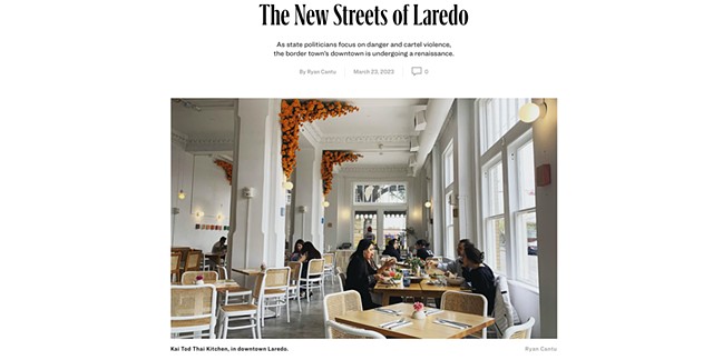 Mention in The New Streets of Laredo in Texas Monthly Online