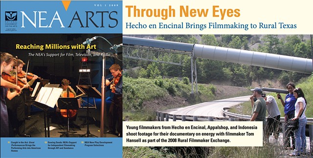 Rural Filmmakers Exchange Highlight in NEA Arts