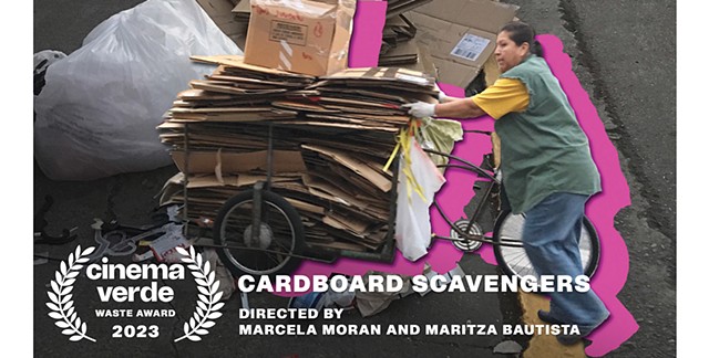 Cartoneros Receives Waste Award from Cinema Verde!