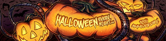 Halloween Every Night Web Banner