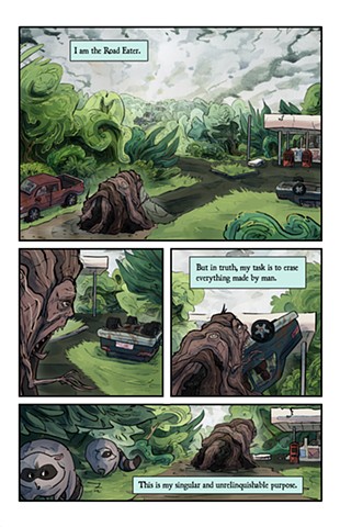 The Road Eater Page 1