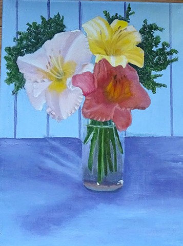 Enjoying the Garden Inside