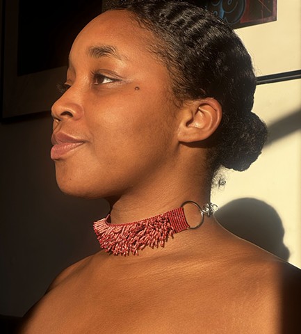Red choker 
