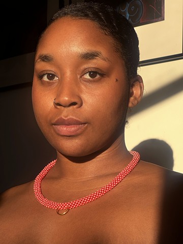 Red necklace