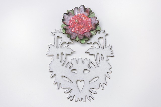 Bloom and Blush (Brooch).