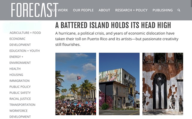 A Battered Island Holds Its Head High