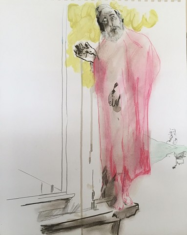 Sleepwalker Blair (after Maximillian Pirner)