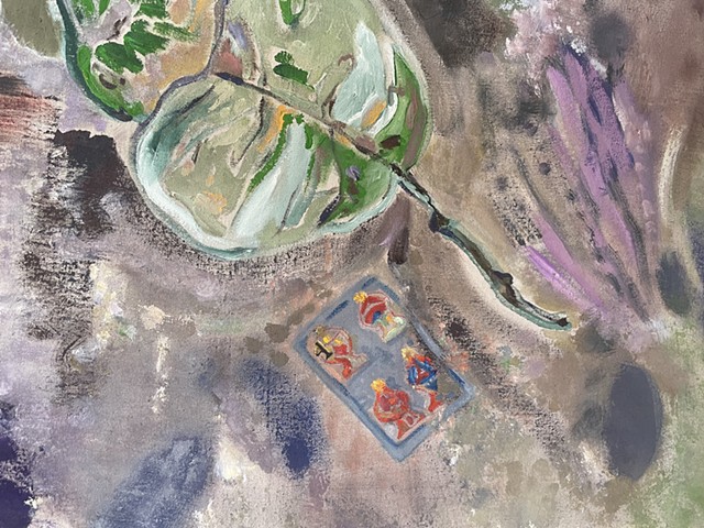 Detail from 4 of Cups