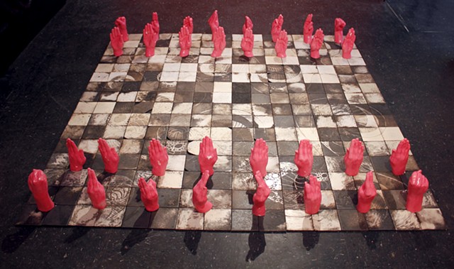 Seeking Wonderland Chess Set