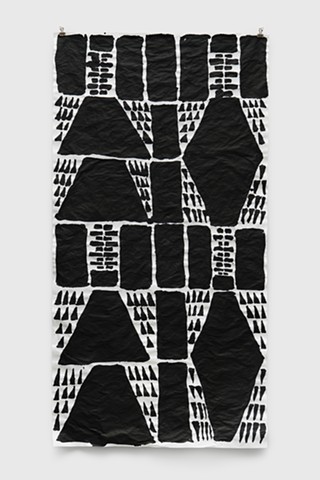 Wall Hanging Study with Triangles