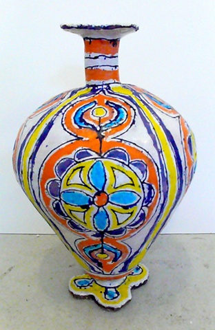 Russian Flower Bottle