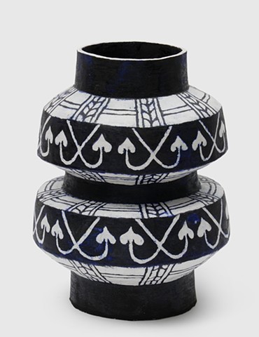 Layered Vessel with Ivy