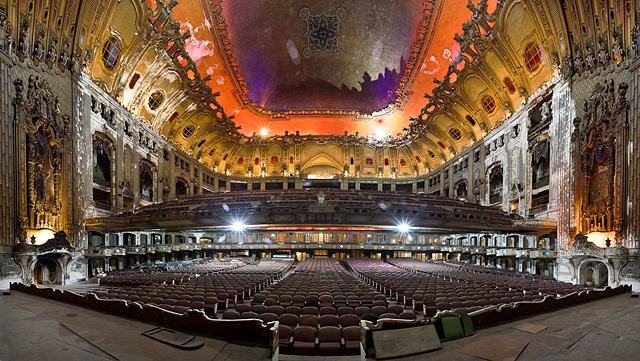 urban decay photography urbex beautiful deconstruction uptown theater chicago 