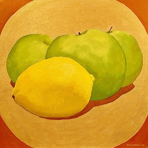 Lemon, Apples, Gold