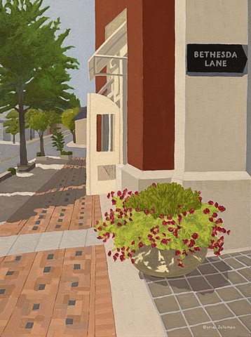 Planter at Bethesda Lane