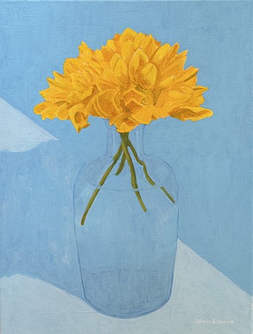 Arrangement in Yellow and Blue