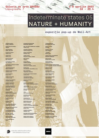 Indeterminate States 05 – Nature + Humanity, Mail Art exhibition