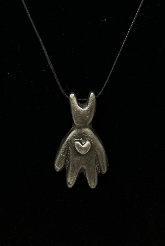 Pewter Bunny Pendant